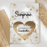 Grandmother Pregnancy Announcement Scratch Card - Greeting Card