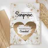 Pregnancy Reveal for Grandad - Scratch Card Announcement - Grandad - Greeting Card