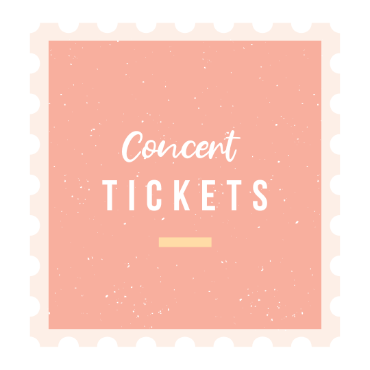 Festival & Concert Foil Tickets - Ireland Festival & Concert Foil Tickets for Music Lovers | Printarelle