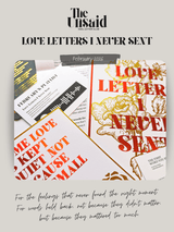 The Unsaid Letter Club - Monthly Subscription