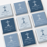 Sunburst Cross Mini Neapolitans, Christening Favours