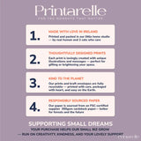 Personalised Thank You Teacher Print – Helping Us Grow Design - Prints