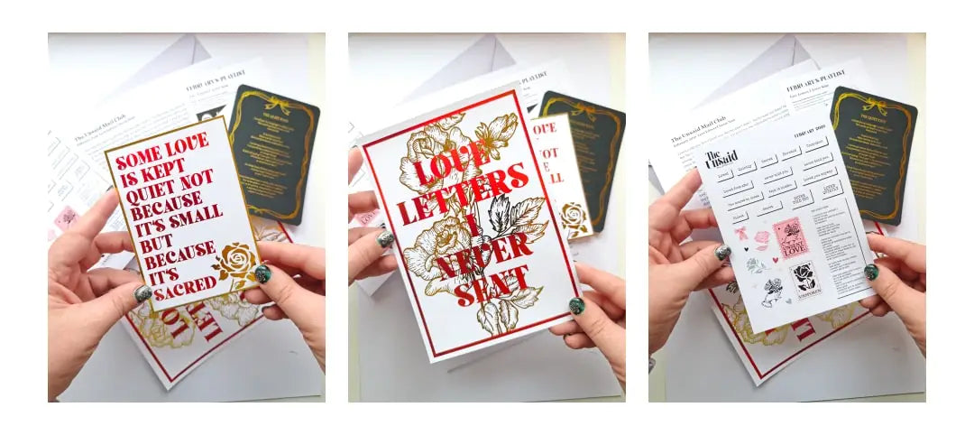 The Unsaid Letter Club: A Monthly Ritual for the Words We Keep