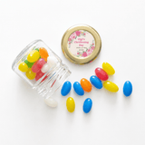 Jar of Joy, Personalised 41ml Mini Glass Party Favours