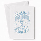 Handmade - Greeting Card - Lighthouse Wedding Card – Be Each Other’s Light | Ireland