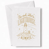 Handmade - Greeting Card - Lighthouse Wedding Card – Be Each Other’s Light | Ireland