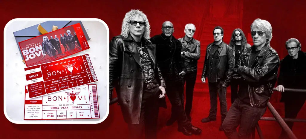 Bon Jovi Concert Reveal Ticket