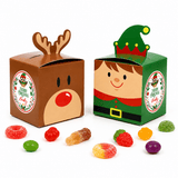 Merry Little Boxes, Personalised Christmas Sweet Favours