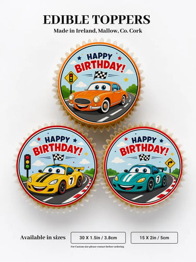 Cars and Transport Party Toppers
