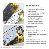 Christmas Dinner Foil Ticket | Personalised Reveal - personalised christmas dinner, christmas dinner foil, dinner foil