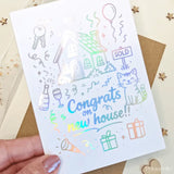 Congrats on New House Greeting Card - Greeting Card