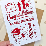 Congratulations Promotion Foil Card - Greeting Card