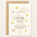For the dad who hasn’t held you yet—but already holds your heart.

This dreamy Printarelle design is made for those magical “in-between” moments—when baby hasn’t arrived yet, but dad’s already in love. With hand-drawn yellow stars, soft clouds, and the sweetest message:

“Counting down the days until I get to meet the best dad ever.”

This isn’t just a Father’s Day card—it’s a pre-parenthood tearjerker (you've been warned).