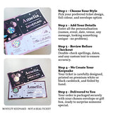Disneyland Surprise Foil Ticket - Personalised Scratch Reveal - disneyland surprise foil, personalised disneyland foil,