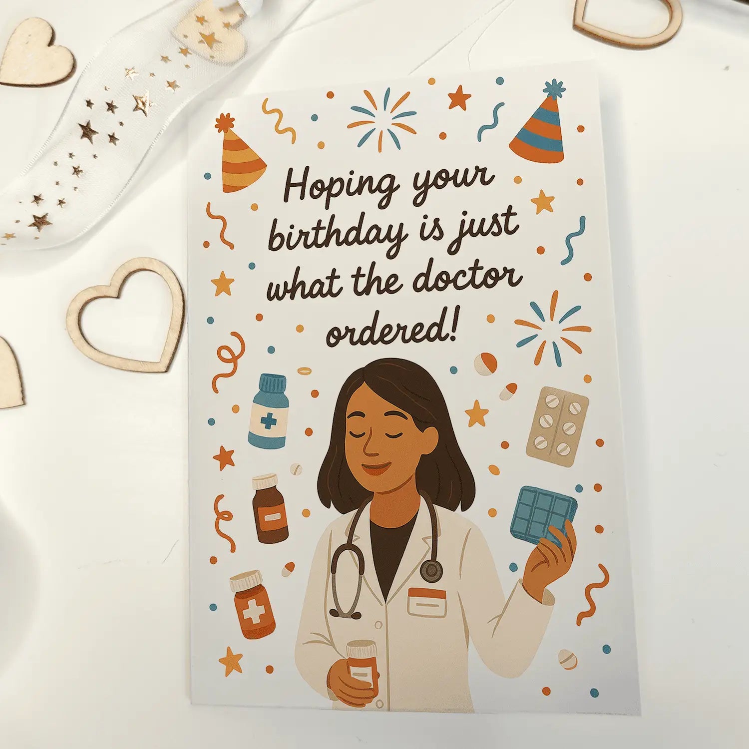 Doctor Happy Birthday – Funny Card for Medical Professionals - Greeting Card