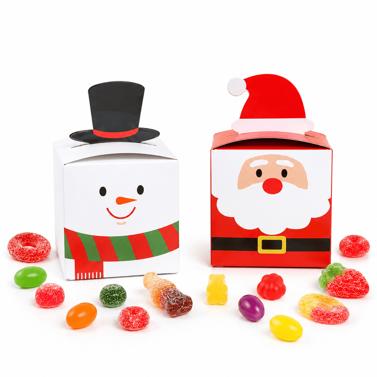 Merry Little Boxes, Personalised Christmas Sweet Favours