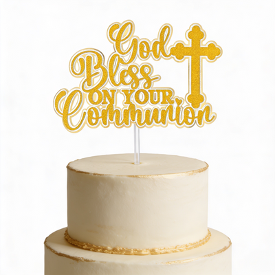 Communion and Confirmation Cake Toppers