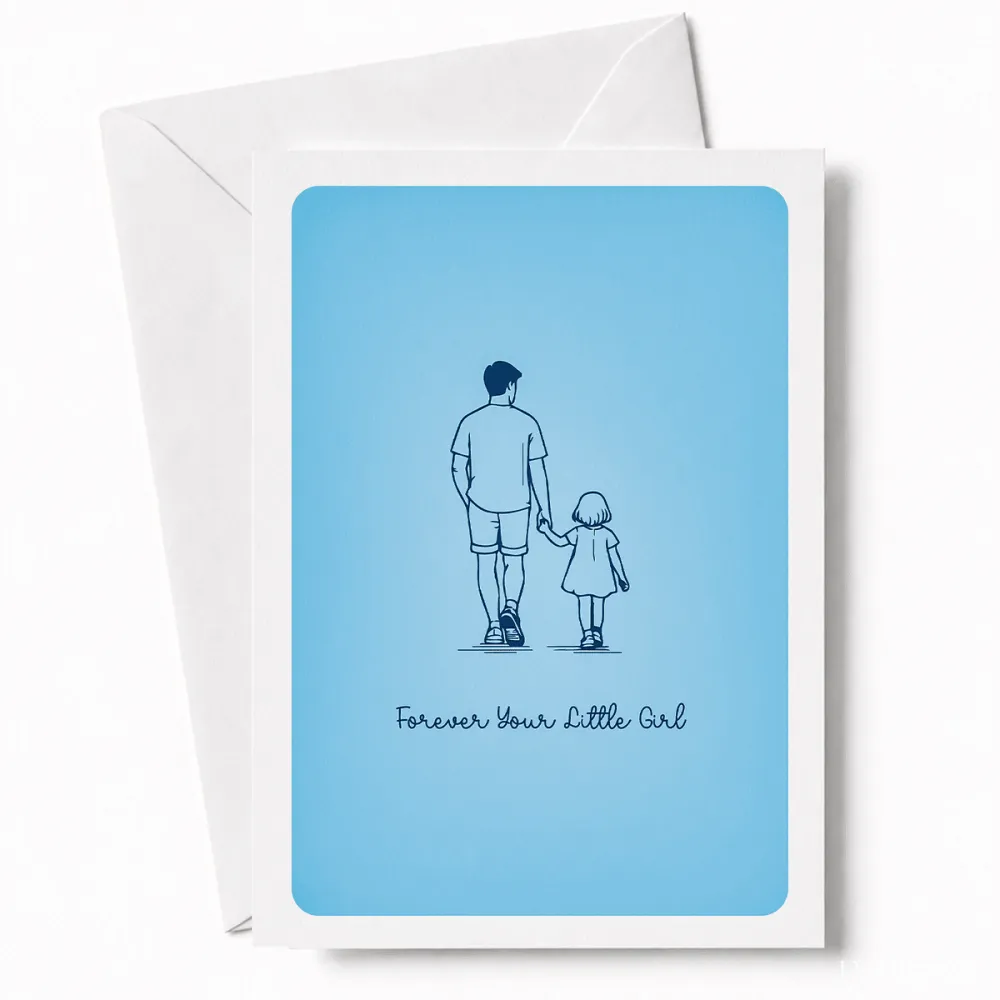 Some bonds are impossible to put into words, but this card comes beautifully close. A tender line art illustration