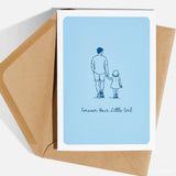 Some bonds are impossible to put into words, but this card comes beautifully close. A tender line art illustration