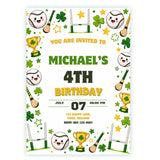 GAA Hurling Birthday Party Invitation | Irish Sports Theme - birthday party, hurling birthday party, hurling birthday,