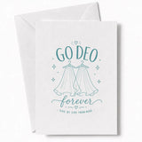 Handmade - Greeting Card - Irish Wedding Card Go Deo Forever Two Brides | Ireland