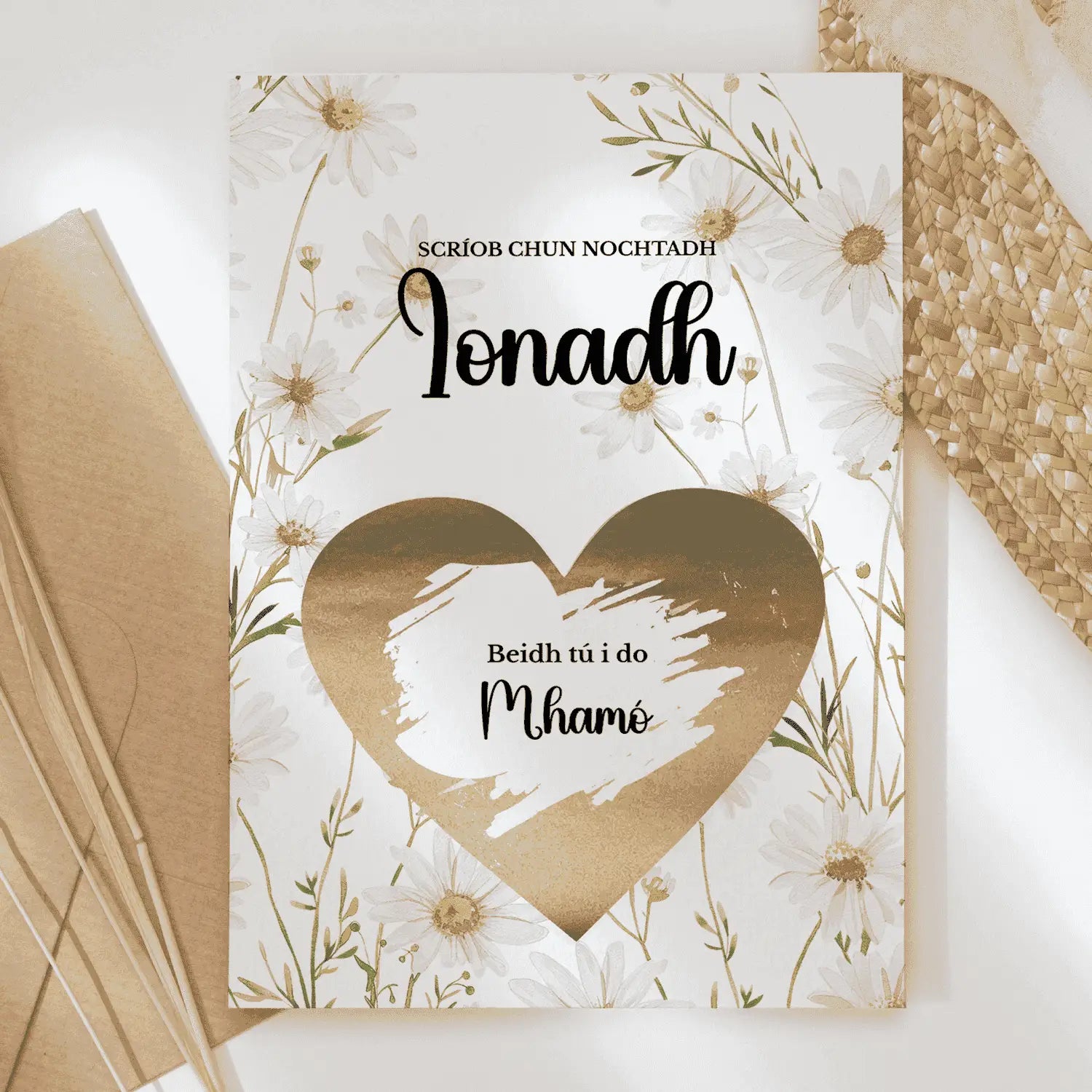 Grandmother Pregnancy Announcement Scratch Card - Mhamó - Greeting Card