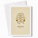 Happily Ever After | Wedding Car Greeting Card - wedding car, wedding card, illustrated vintage, car decorated, tin cans