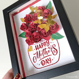 Happy Mother’s Day Shadow Box Frame - Handmade in Ireland - Shadow Box Frame - Printarelle