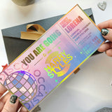 Harry Styles Foil Ticket | Personalised Keepsake Gift - Foil Ticket - Printarelle