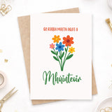 Irish Thank You Teacher Card – Go Raibh Maith Agat a Mhuinteoir - Greeting Card - Printarelle