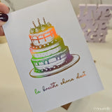Lá Breithe Shona Duit Foil Card | Irish Language Birthday Card - Greeting Card