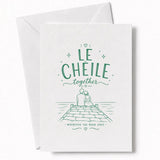 Handmade - Greeting Card - Le Chéile Together Irish Card – Sunset Pier Couple | Ireland