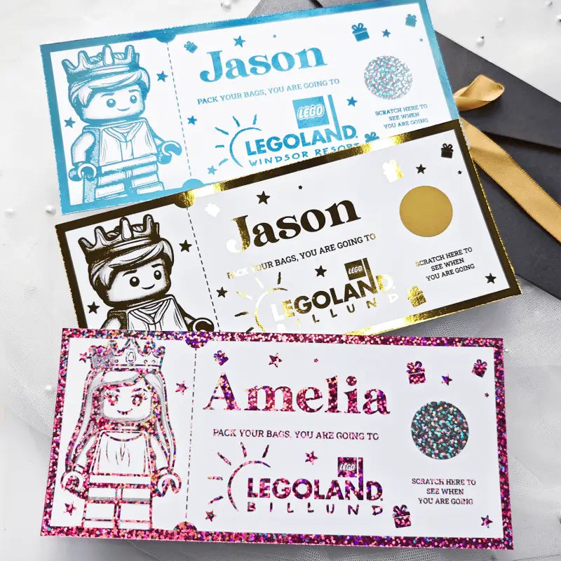 Legoland Surprise Foil Ticket