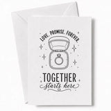 Handmade - Greeting Card - Love Promise Forever Wedding Card – Ring Box | Ireland