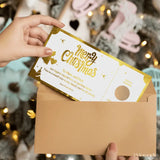 Christmas Foil Scratch-Off Ticket - Foil Ticket