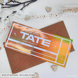 Music Artist Ticket – Custom Concert Gift - foil concert ticket, metallic foil, custom foil, personalized foil tickets,