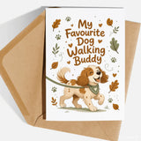 Handmade Greeting Card | Printarelle | For the dad who never minds being dragged out in all weather. This charming