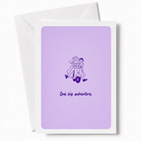 One Big Adventure | Fun Wedding Day Greeting Card - big adventure, wedding day, fun wedding, fun wedding card, vintage