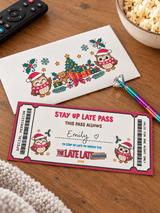 Stay Up Late Pass, Personalised Late Late Toy Show 2026