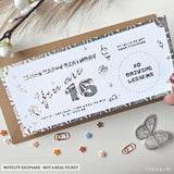 Personalised Birthday Scratch-to-Reveal Ticket | Driving Lessons Voucher - driving lessons, holographic silver,