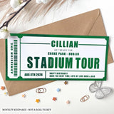 Personalised Croke Park Stadium Tour Ticket Gift | GAA Birthday Surprise Dublin - croke park, stadium tour, croke park