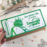 Personalised Emerald Park Birthday Ticket | Kids Surprise Gift Ireland - emerald park, personalised emerald park,
