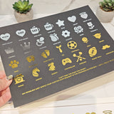 Personalised Family Icons Wall Art | Custom Name Print - Prints - Printarelle