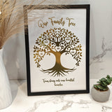 Personalised Family Tree Wall Art - Prints - Printarelle