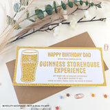 Personalised Guinness Storehouse Experience Ticket | Birthday Gift for Dad - guinness storehouse, guinness storehouse