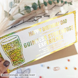 Personalised Guinness Storehouse Experience Ticket | Birthday Gift for Dad - guinness storehouse, guinness storehouse