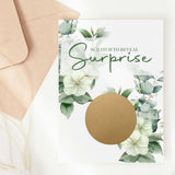 Personalised Holiday Surprise Scratch Card | Travel Surprise Reveal - Greeting Card - Printarelle