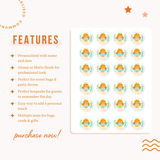 Personalised Holy Communion Stickers for Girls - Stickers - Printarelle