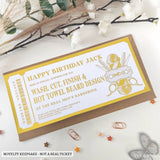 Personalised Hot Towel Barber Voucher | Wash Cut & Beard Gift for Him - hot towel, experience gifts, personalised hot