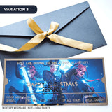 Personalised K-Pop Concert Foil Ticket - personalised foil, concert foil ticket, k-pop concert, personalized foil